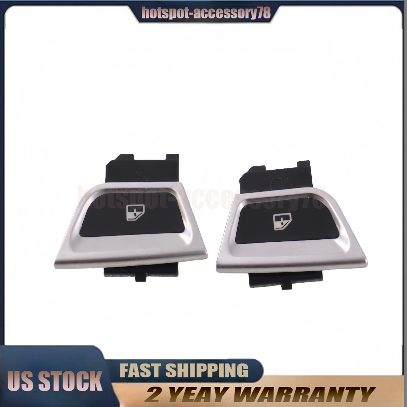 Pair Power Window Button Handle Bracket For Ferrari California T 309096 309097