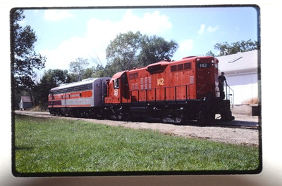 #ad KATY MKT 142 baldwin city ks 9 2 01 kodachrome train photo slide 35mm $7.00