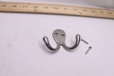 Everbilt Double Robe Hook in Stainless Steel