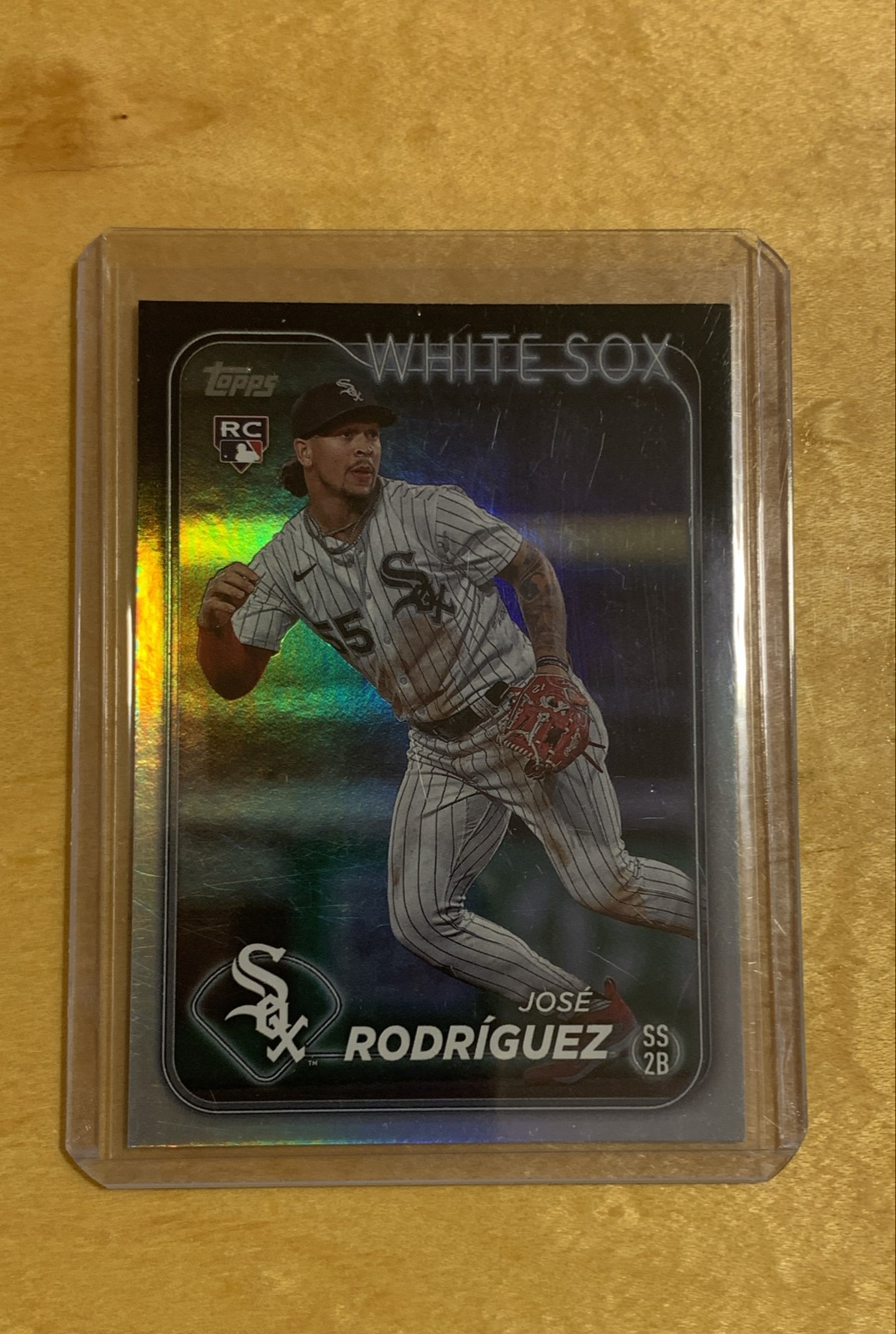 2024 Topps Series 1 - Jose Rodriguez #86 Rainbow Foil (RC)
