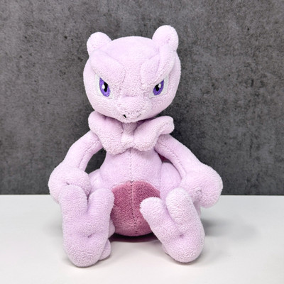 Offizielles Pokemon Center 2021 - Mewtwo Fit Sitting Cuties Plüschtier 5 Zoll - Japan