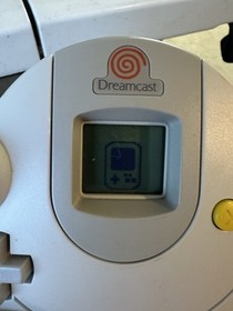 SEGA Dreamcast HKT-3020 Model 1 Games Bundle , 2 Controllers and Memory Card
