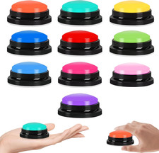 10 Pcs Recordable Answer Buzzers Button Answer Buzzers Game Show Buzzer Recordab