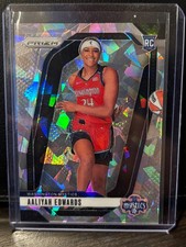 2024 Panini Prizm WNBA - Aaliyah Edwards #142 Ice Prizm (RC)