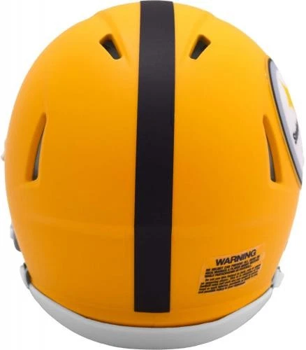 Minicasco de velocidad alternativa Riddell de Pittsburgh Steelers 2025 Foto 3 de 3