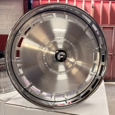 26 Forgiato Carboni Brushed Xl Floater Wheels Escalade Tahoe Yukon Cybertruck