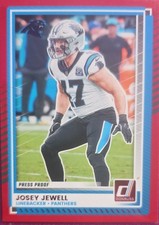 2025 Panini Donruss - Josey Jewell #269 Press Proof Red
