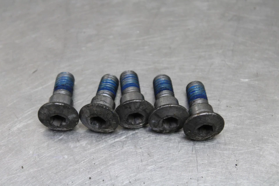 07-08 SUZUKI GSXR1000 GSXR 1000 FRONT BRAKE ROTOR BOLTS DISC HARDWARE SCREW SET - Изображение 2 из 4