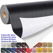Self-Adhesive Vinyl Faux Leather Fabric Repair Patch Kit for Sofas Car seat USA