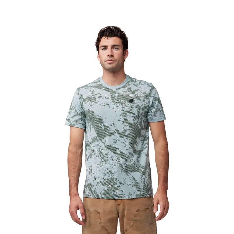 Fox Racing Gravel Short Sleeve Tech T-Shirt  - Men's Tee BNWT Size Medium G/met