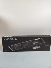 ProtoArc Backlit Bluetooth Keyboard Mouse for Mac, KM100-A