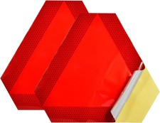Slow Moving Vehicle Sign Farm Triangle Safety Sign 9.6 X 8.3 Inches