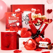 Valentines Day Gifts for Her, Girlfriend, Wife, Valentine's Gift Small, Red 