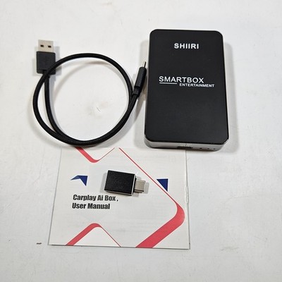 Android CarPlay Ai Box Max, Play Store, Netflix, YouTube, Hulu RAM+ROM:8GB+128GB
