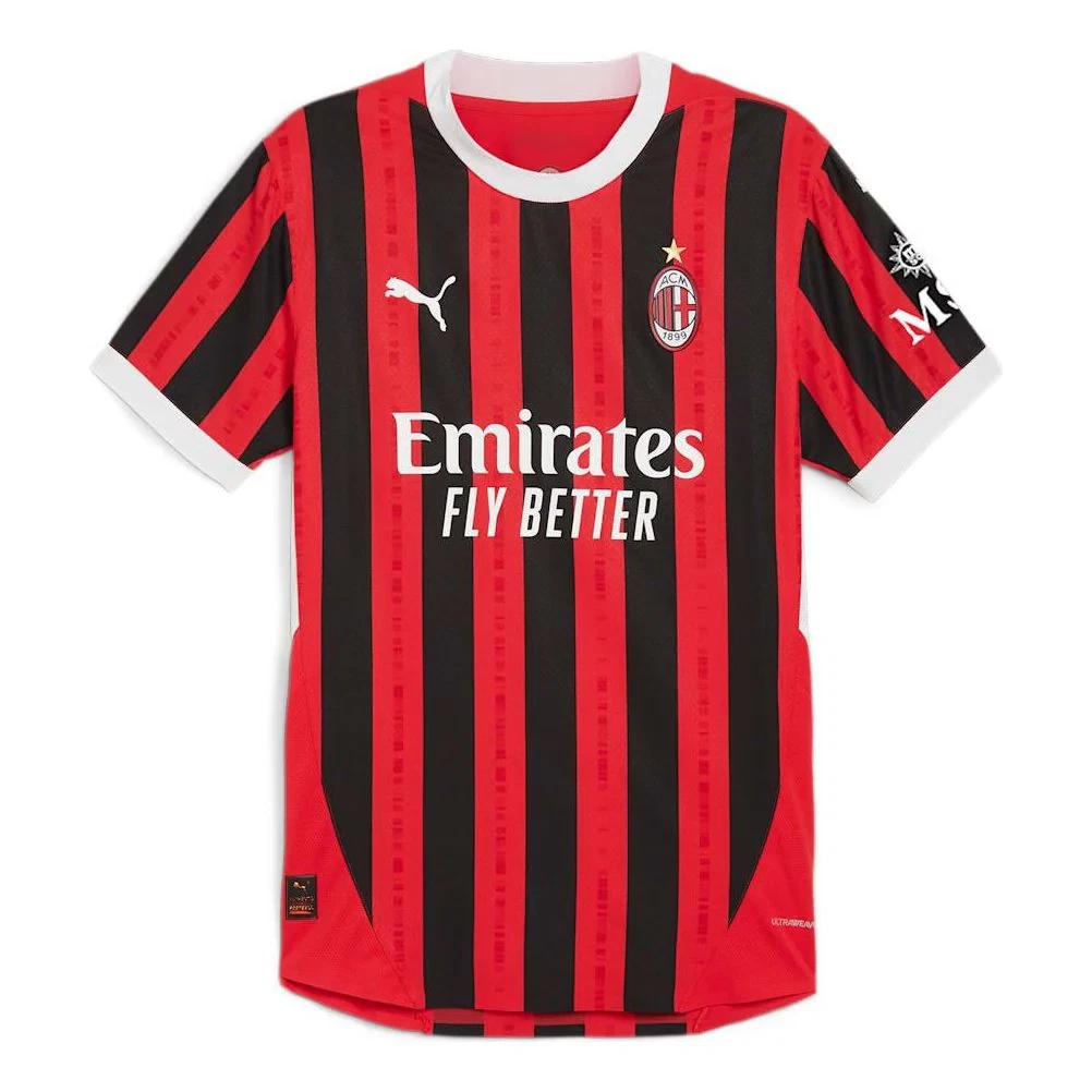 Size S Men AC Milan International Club Soccer Fan Apparel and