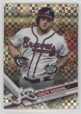 2017 Topps Chrome Update Target Exclusive X-Fractor /99 Matt Adams #HMT94 2h4