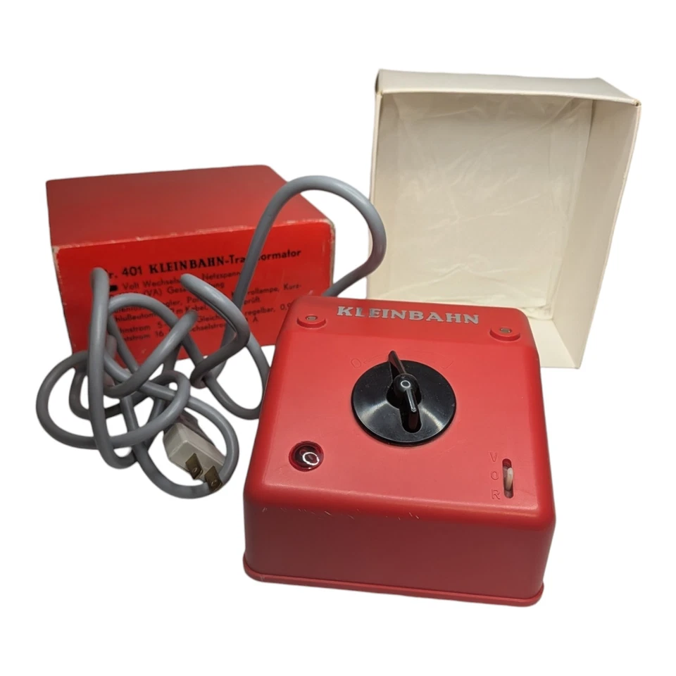 Kleinbahn H0 Trafo Trafo 30 Watt Transformatoren 401 & Elektronik im Karton
