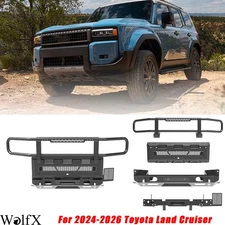 Modular Front Bumper For 2024-2026 Toyota Land Cruiser Protective Stubby Bumper