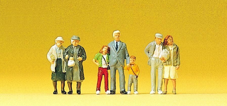 Shopping (7) Exclusive HO/OO Figure Set Preiser 10325