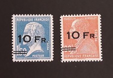 France Poste aérienne n°3 et 4 neufs** MNH (reproduction )