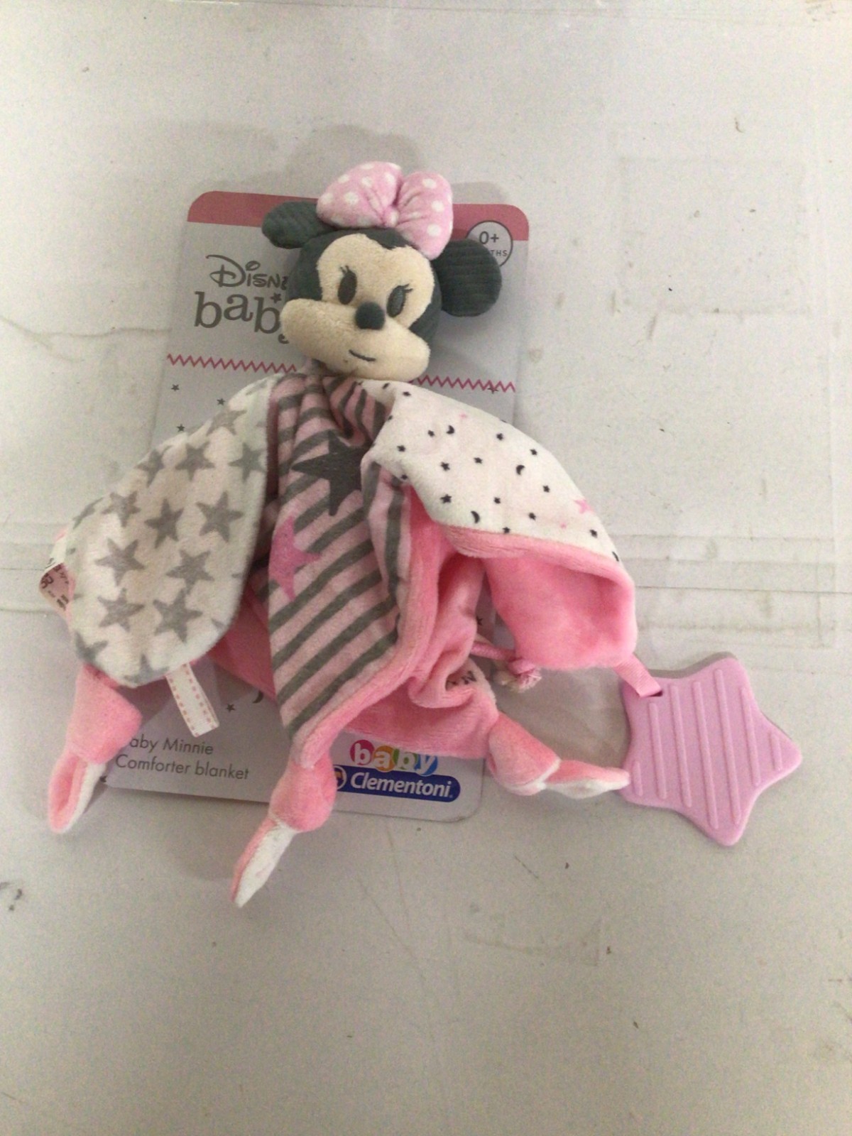 Disney Baby Minnie Comforter, teething