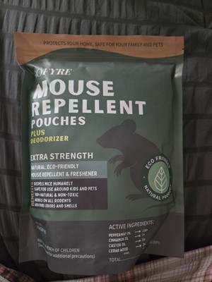 Sofyer 100% natural and Non-Toxic Extra Strength Mouse Plus Deodorizer 
