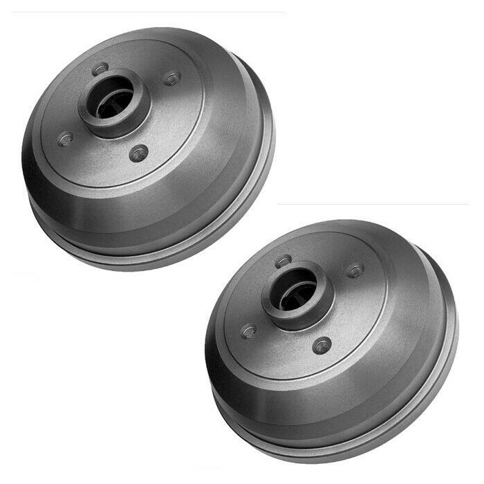 2 Tambours de Frein Arrière pour Opel Corsa B et Combo - Diamètre 200mm