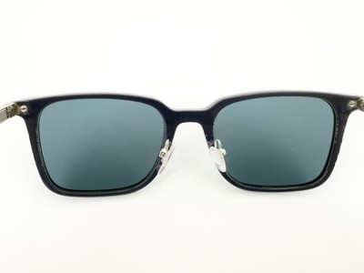 Chopard VCH384 Eyeglasses FRAMES 0821 Wood 23KT GP 53[]19-145 Navy