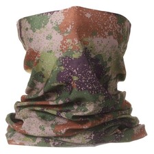 Summer Cooling Neck Gaiter Sun Protection Face Mask, Camo Purple-green