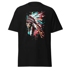 Colorful Native American Indigenous Tribe T-Shirt