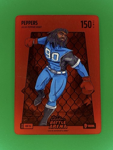 2025 Bo Jackson Battle Arena Griffey #RBF-16 Peppers Red Battlefoil Brawl