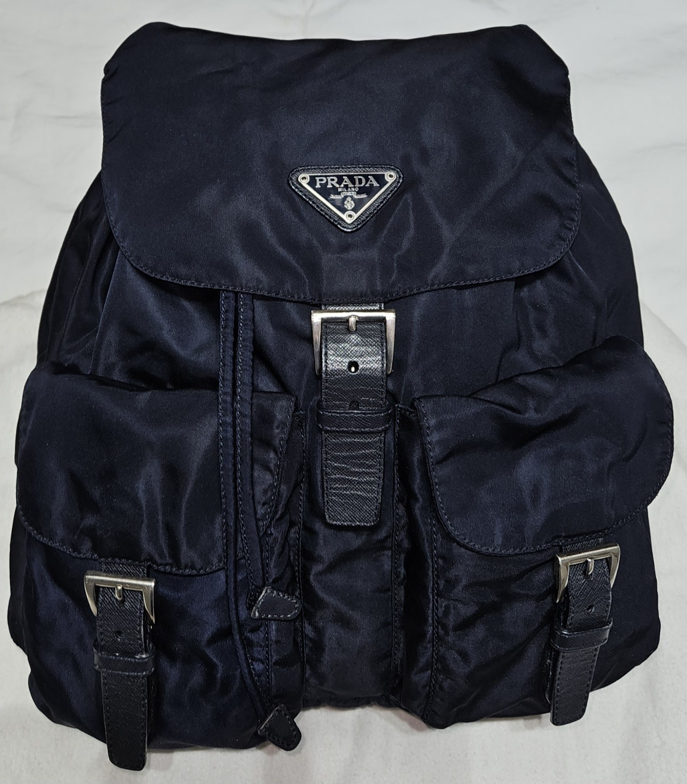 ZAINO BORSA DI PRADA - Originale - Blu