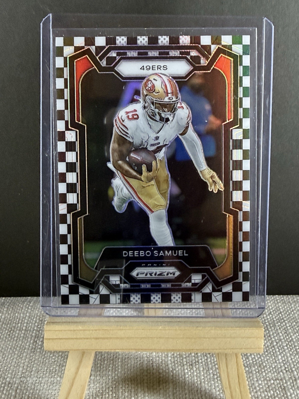 2023 Panini Prizm - Deebo Samuel #268 Black & White Checker Prizm