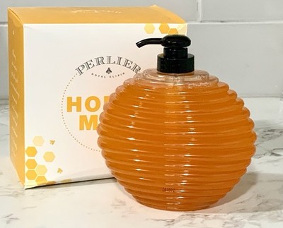 Perlier Royal Elixir Honey Miel & Orange Bath Cream 19.6 oz, 580ml NIB READ (YA4