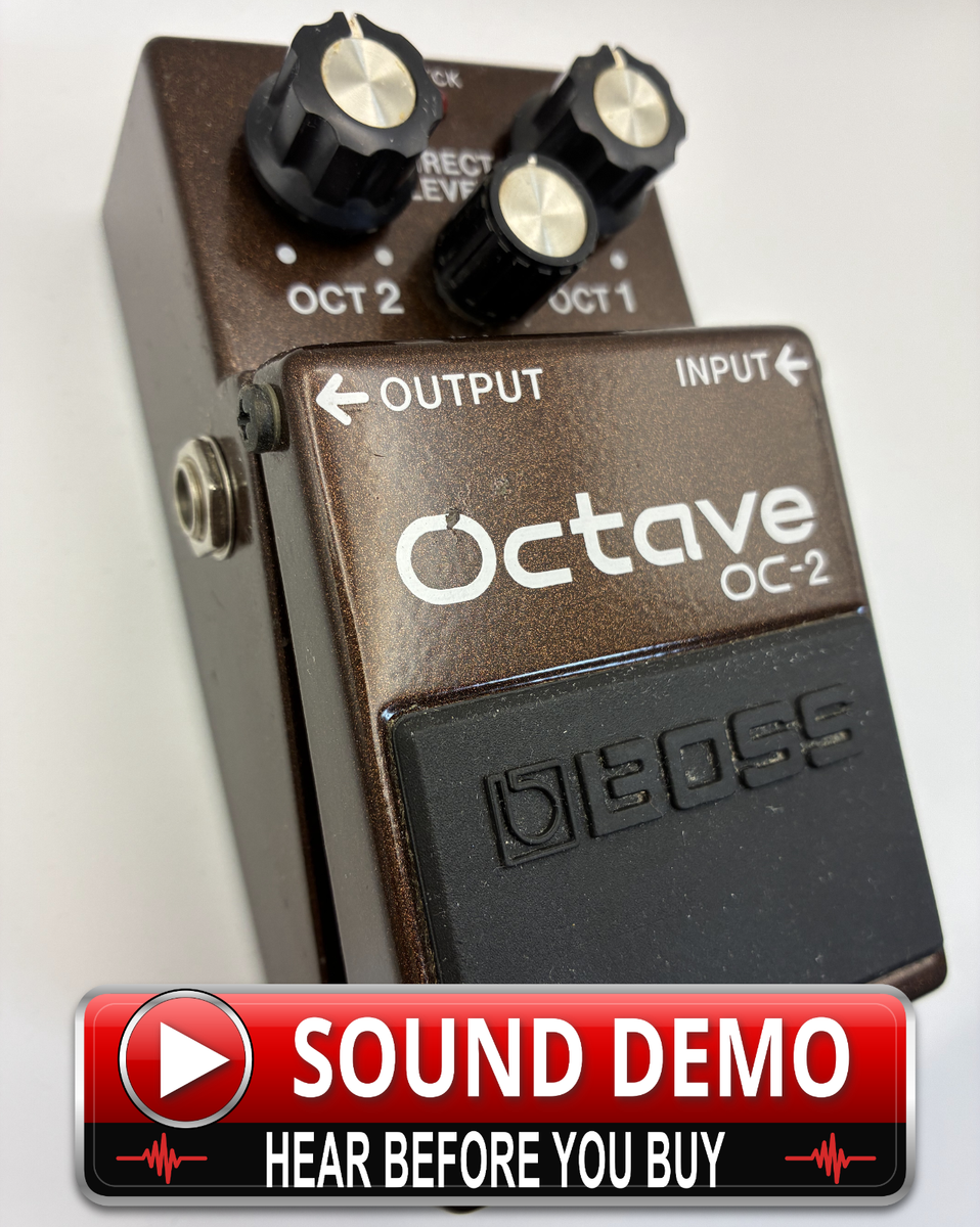 Boss OC-2 Octave Guitar Effect Pedal for sale online | eBay