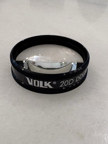 Lentille Double Asphérique Volk 20D – Occasion – Avec Son étui