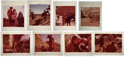 D284 13x Dias/Movie Slides (10 x 12,5 cm)  DER GROSSE SCHWEIGER Gregory Peck