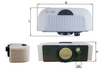 Mahle Luftfilter LX 3557/1 FüR Bentley