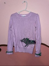 Janie and Jack purple sweater size 4T