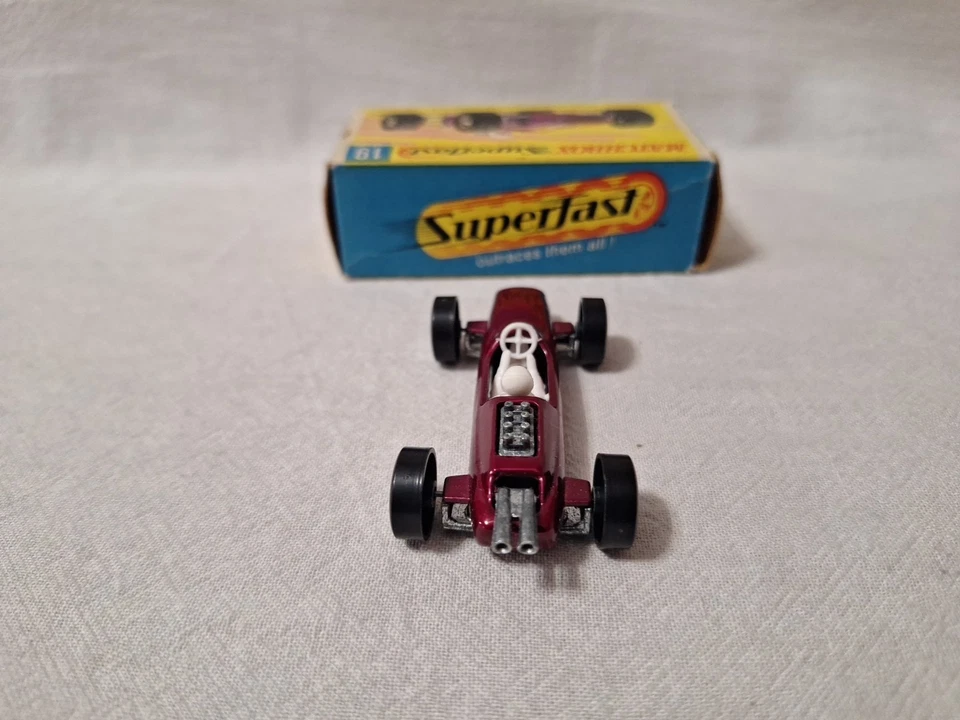 Matchbox - #19 Lotus Racing Car Superfast  - Image 4 of 4