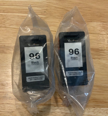 2 Value Toner Printer Ink Cartridge Used for HP96 Black Ink Cartridge New Sealed
