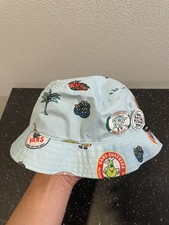 VANS Youth Baby Blue All Over Print Bucket Ha...