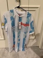 Argentina Soccer Jersey #10 - Classic Shirt Medium - NEW WITH TAGS. Vintage.