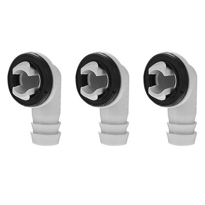 3 PCS Klimaanschlussanschluss AC-Schlauchanschluss Ablaufleitungsadapter