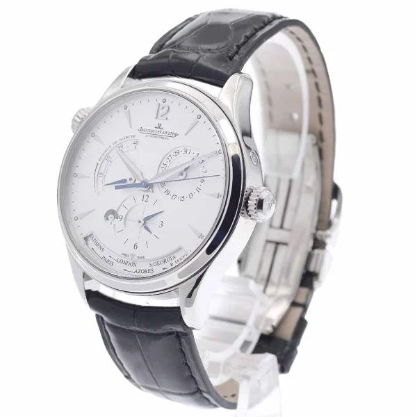 Jaeger LeCoultre — Jaeger-LeCoultre Master Geographic 176.8.29.S/Q1428421 39mm SS Watch #C11988