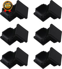 1 12 1.5 Inch Square Tube End Cap Plastic Plugs 12 Pack 1 12 Inch 1.5 Inch...