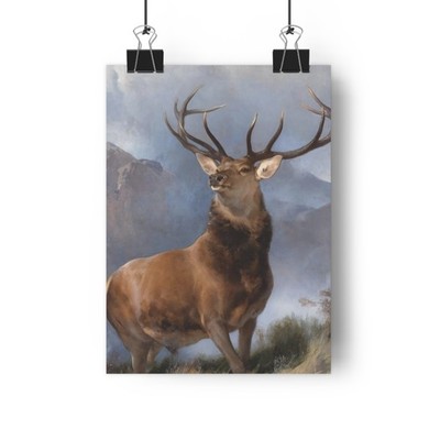 The Monarch of Glen 1851 Sir Edwin Landseer Scott D Van Osdol Fine Art Print