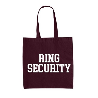 Ring Sicherheit - Leinen Tragetasche - Trauring Bearer Ceremony Usher Seite