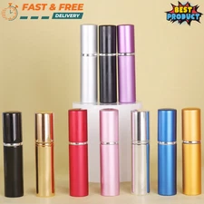 1/7pcs 5ml Refillable Perfume Spray Bottle Leak Proof Portable Travel Atomizer