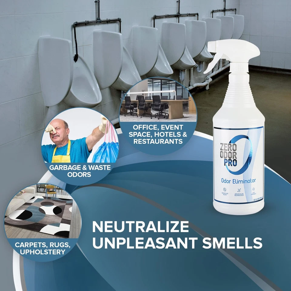 Zero Odor Pro - Commercial Strength Eliminator Odor Neutralizer, Room Deodori... - Image 3 of 4